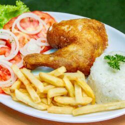 Bandeja Con Pollo Pechuga