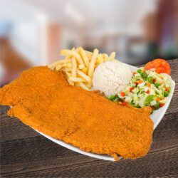 Pollo a La Milanesa apanado