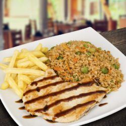 Arroz Teriyaki