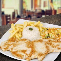 Pollo a La Milanesa