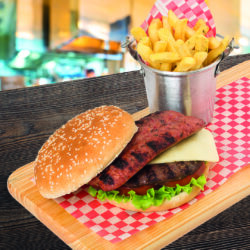 Hamburguesa Argentina 150 gr + Papa Francesa