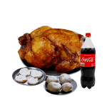 Delicioso combo de Pollo Asado en Pollos la Riviera